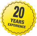 20 years experience